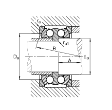 ����������S�� 54306 + U306, ����(j��) DIN 711/ISO 104 �˜ʵ���Ҫ�ߴ磬�������������S����Ȧ��һ����ɂ���Ȧ���ɷ��x