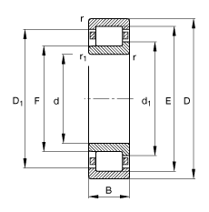 �A���L���S�� NJ330-E-M1, ����(j��) DIN 5412-1 ��(bi��o)��(zh��n)����Ҫ�ߴ�, �붨λ�S��, �ɷ��x, �����ּ�