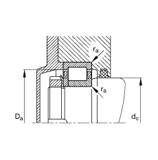 �A���L���S�� NUP306-E-TVP2, ����(j��) DIN 5412-1 ��(bi��o)��(zh��n)����Ҫ�ߴ�, ��λ�S��, �ɷ��x, �����ּ�