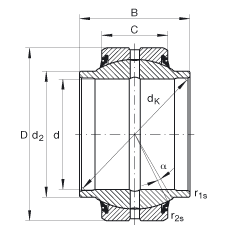 �P(gu��n)��(ji��)�S�� GE70-HO-2RS, ����(j��) DIN ISO 12 240-1 ��(bi��o)��(zh��n), ��S�o(h��)���ɂ�(c��)���ܷ�