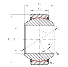 �P(gu��n)��(ji��)�S�� GE80-FW-2RS, ����(j��) DIN ISO 12 240-1 ��(bi��o)��(zh��n), ��S�o(h��)���ɂ�(c��)���ܷ�