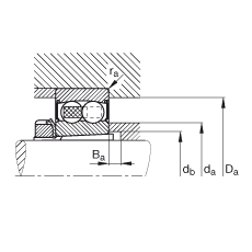���{�����S�� 2207-K-2RS-TVH-C3 + H307, ���� DIN 630 �� DIN 5415 �˜ʵ���Ҫ�ߴ�, ���F�׺;o�������ɂȴ��ܷ�