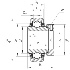 ���������S�� GE75-KTT-B, ������Ȧ��ƫ���iȦ��λ�� �ɂ�(c��) T ���ܷ�